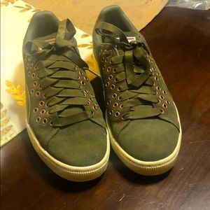 Puma suede sneakers